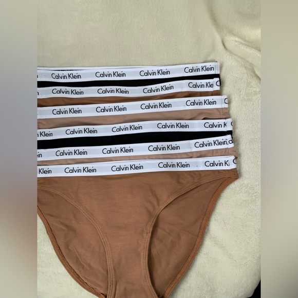 (6) Calvin Klein Women`s Carousel Cotton Bikini Panty - Picture 2 of 10
